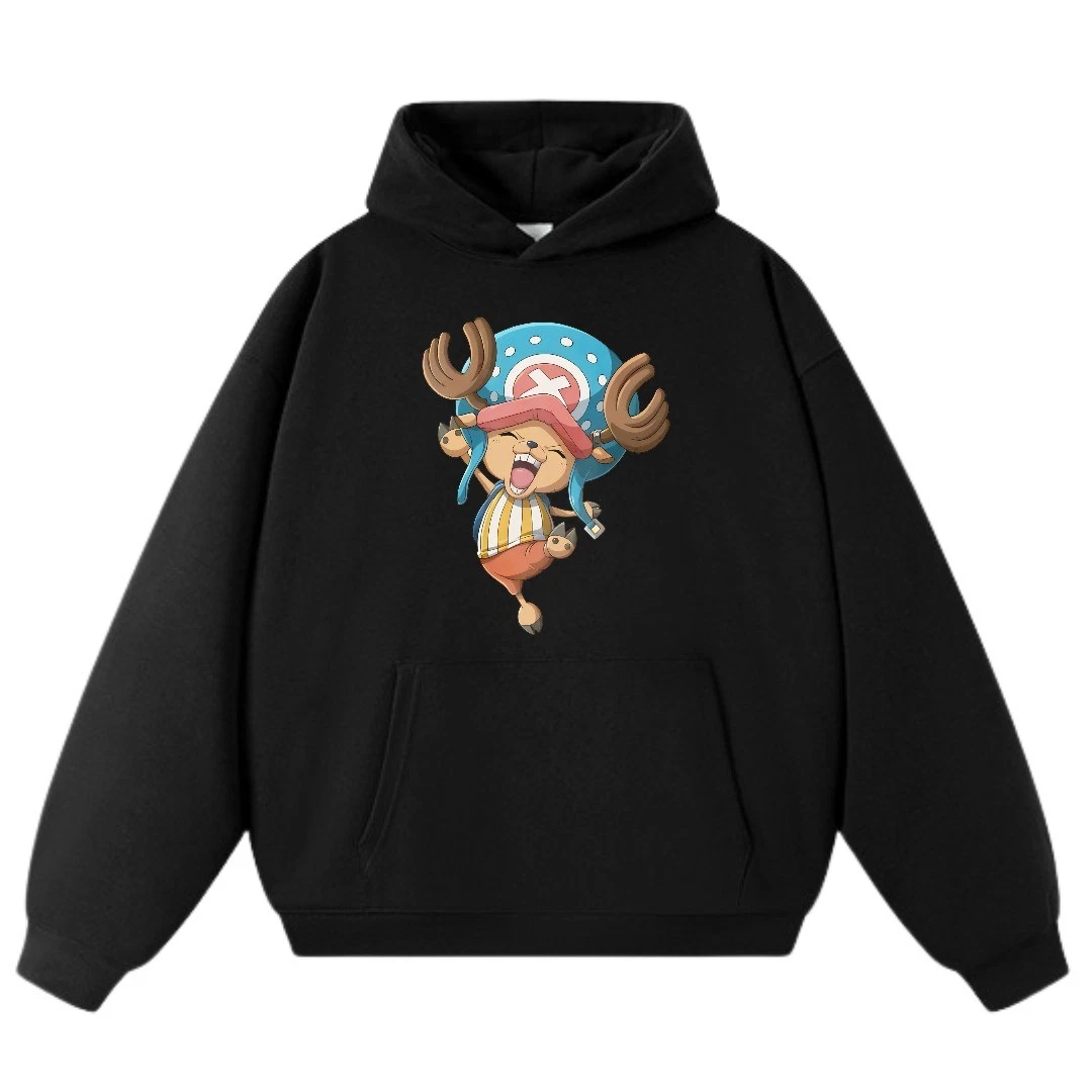 One Piece Chopper Lively Cartoon Hoodie, Unisex Sweatshirt