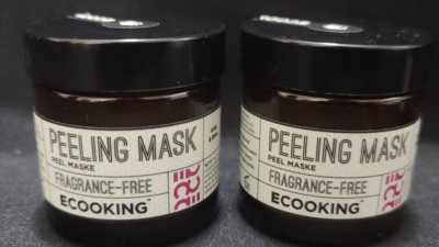  Rare Best Price Lot 2x   ECooking Peel Maske 100% Vegan AHA & BHA 50ml 1.8oz 