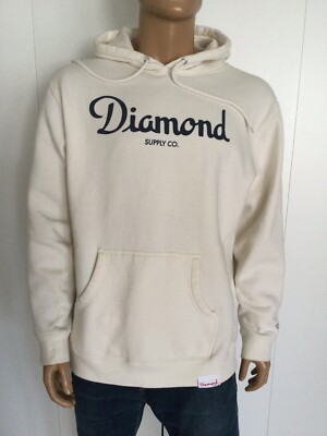 Diamond Supply Fleece Hoodie Sweatshirt Size XL