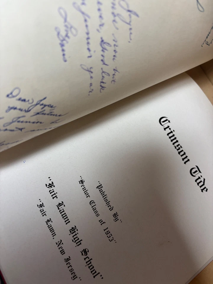 Senior Class of 1953 Crimson Tide Year Book - New Jersey Foto 2 de 4