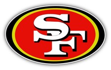 San Francisco 49ers NFL Football Sport Logo Car Bumper Sticker Decal ''SIZES''