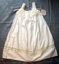 Vestido Strausburg Bella Luna Blanco Encaje Playa Retrato Talla 5 Años Nuevo con Etiquetas