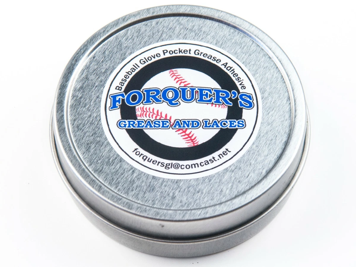2 oz Tin Baseball Glove Pocket Grease Adhesive Forquer s Grease