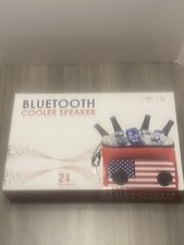Portable Audio Gabba Goods Cooler Bag With Bluetooth Speaker American Flag