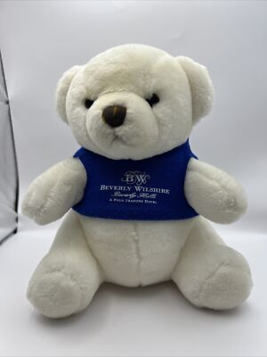 Vintage Beverly Wilshire Four Seasons Stuffed Plush Teddy Bear