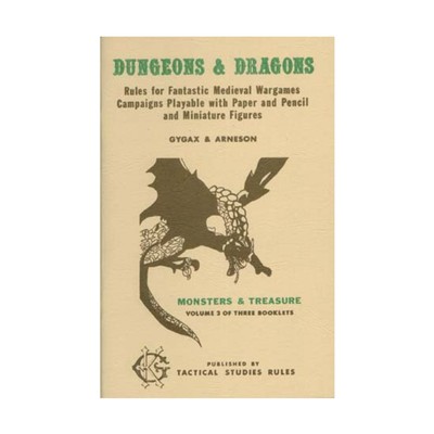 TSR Basic D&D Dungeons & Dragons Volume #2 - Monsters & Treasure Fair