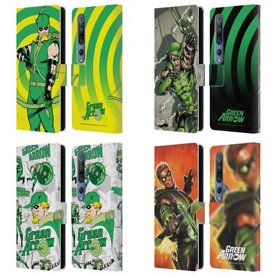 JUSTICE LEAGUE DC COMICS GREEN ARROW COMIC ART LEATHER BOOK CASE XIAOMI PHONES