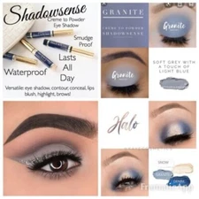 Granite ShadowSense eyeshadow soft grey with a touch of light blue. New sealed.