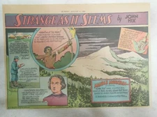 Strange As It Seems: Marble Mountain CA, Columbus by Hix from 8/4/1940