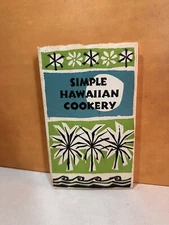 1964 HB DJ SIMPLE HAWAIIAN COOKERY Peter Pauper Press