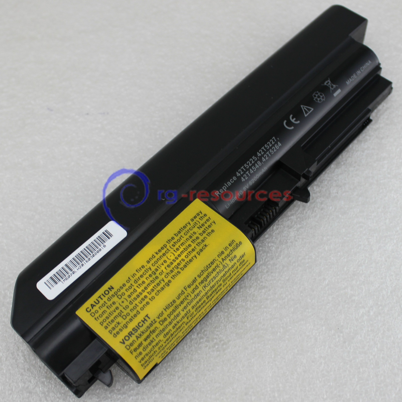 Laptop Battery For Lenovo ThinkPad R61i (14.1