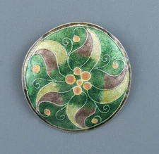 ARTISAN DESIGNED JEWELRY - ENAMEL OVER SILVER