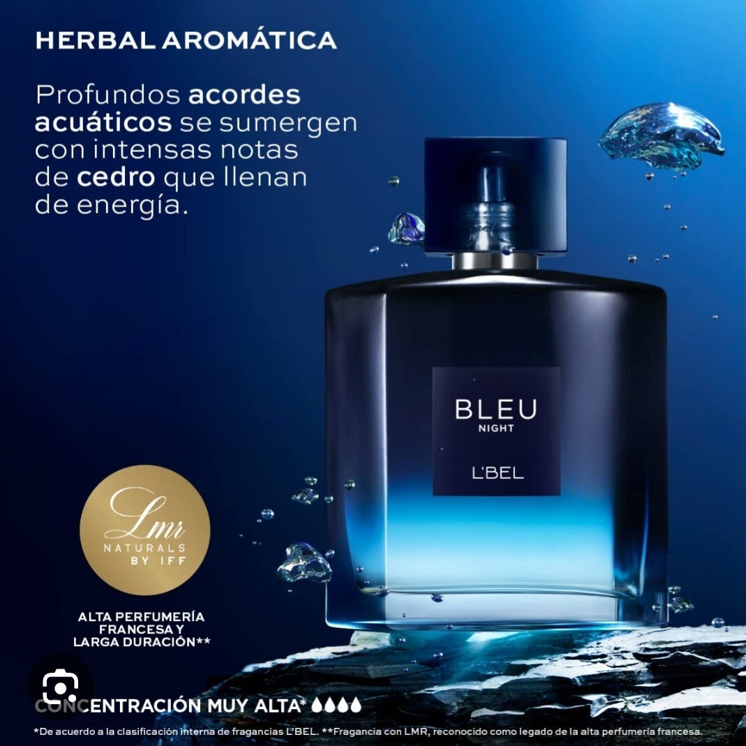 Bleu Night by Lbel Perfume for Men CYZONE ESIKA l'bel