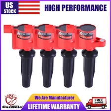 4Pc High Performance Ignition Coil For Ford Mazda Focus Transit 2.0L FD505 DG507