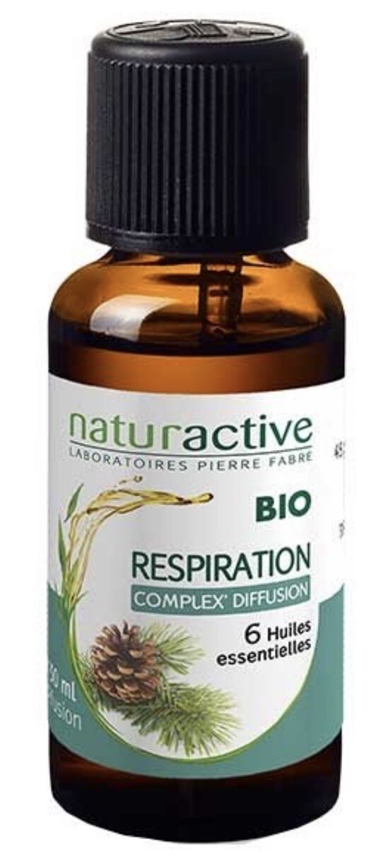 Huile essentielle respiration Naturactive pour assainir la maison durant l'hiver bio 30ml