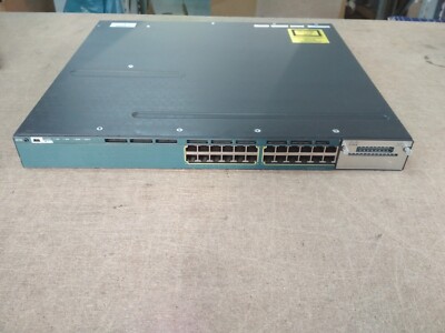 Cisco WS-C3560X-24T-S 24-Port Gigabit Ethernet Switch