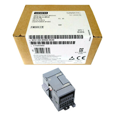 New In Box SIEMENS 6ES7 232-0HB22-0XA8 6ES7232-0HB22-0XA8 Extension Module