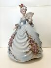 Josef Originals Adelaide W/ Fan from Colonial Days Series Figurine 10”