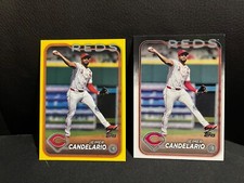 2024 Topps Update Yellow Border / Base Jeimer Candelario #US142 Reds