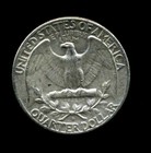 1964 D Washington Quarter 90% SILVER AMERICAN US 25 Cent U.S OLD Nice Coin #7024 — photo 2