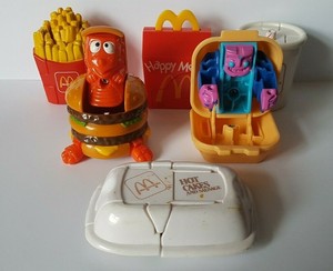 mcdonalds transformer toys 80s