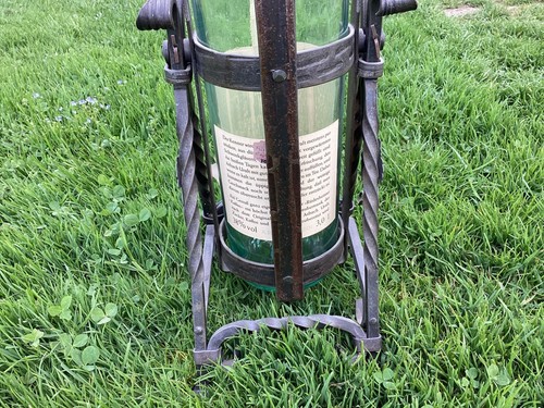 Original Asbach Uralt Schwenker mit 3l Flasche (leer),Schmiedeisen - Bild 7 von 8