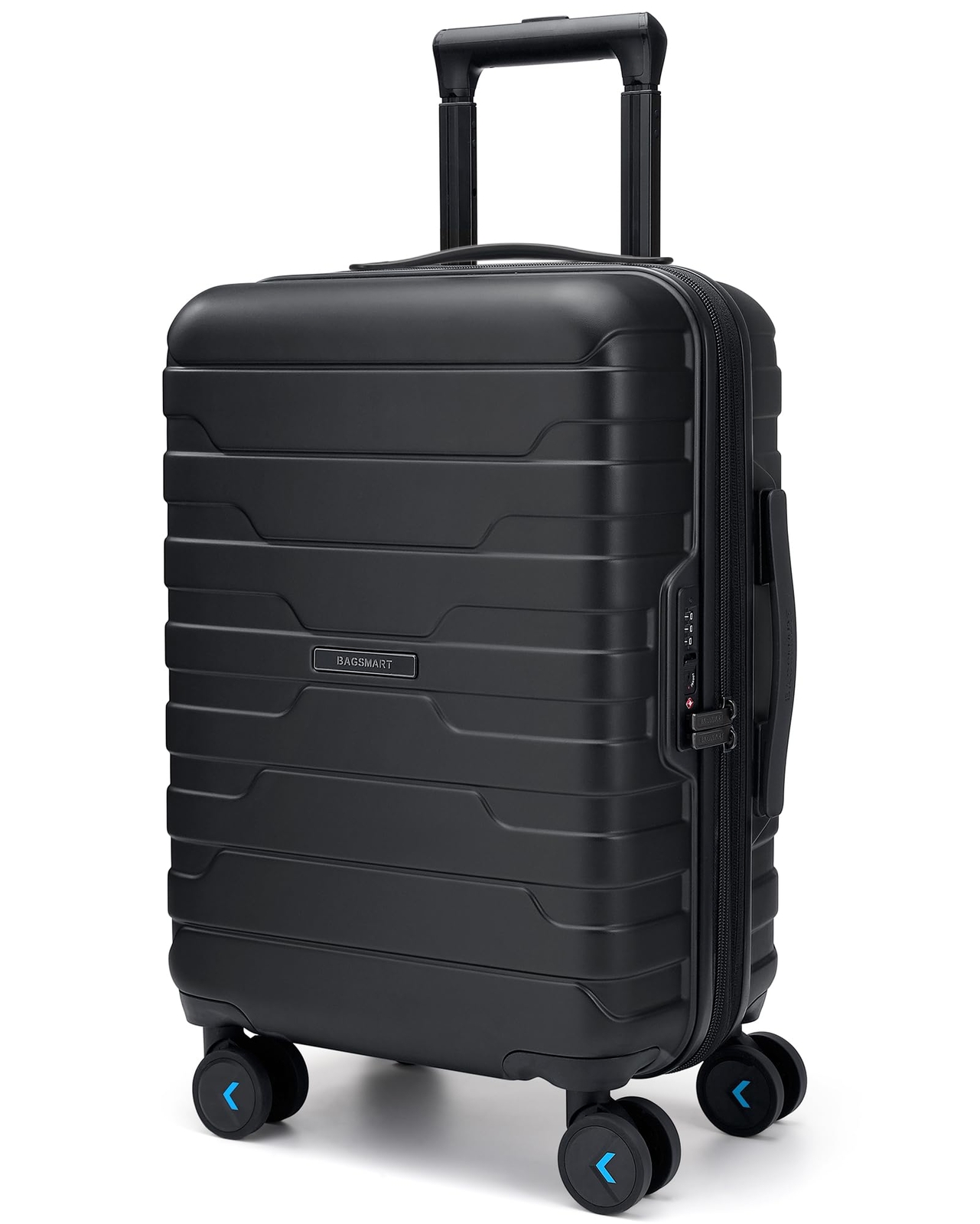 BAGSMART Carry On Luggage 20 Inch Lightweight Luggage with Spinner Wheels, U1-image