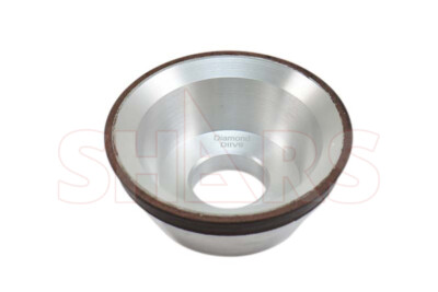SHARS 4 X 1-1/2 X 1-1/4'' 11V9 DIAMOND CUP WHEEL 150 GRIT W/Cert  P|