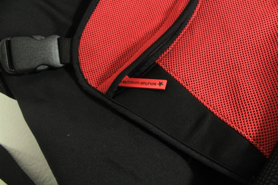 Sexy Hair Concepts Black and Red Triangle Backpack - Image 3 of 4