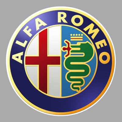 ALFA ROMEO sticker vinyle laminé