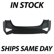 NEW Primered - Rear Bumper Cover Replacement for 2019 2020 2021 Kia Forte Sedan