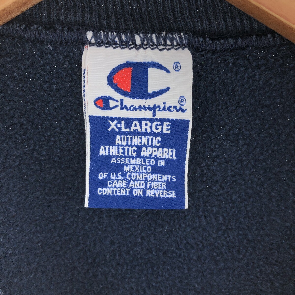 90'S Champion One Point Logo Sweatshirt, Men's XL Size