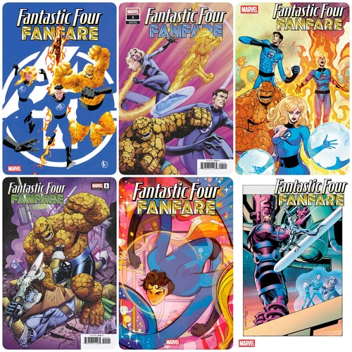 Fantastic Four Fanfare #1 **SELECCIONAR PORTADA** ABIERTO Y [1:25] [1:50] PREVENTA 5/7/25