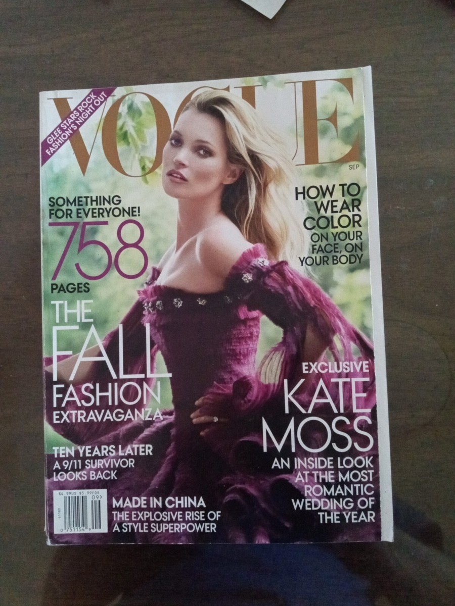 VOGUE SEPTEMBER 2011 ケイト・モス VOGUE SEPTEMBER 2011 ケイト・モス VINTAGE VOGUE Magazine