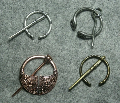 Fibel Schmuckspange Keltische Knoten Kelten Wikinger Ringfibel Larp 4