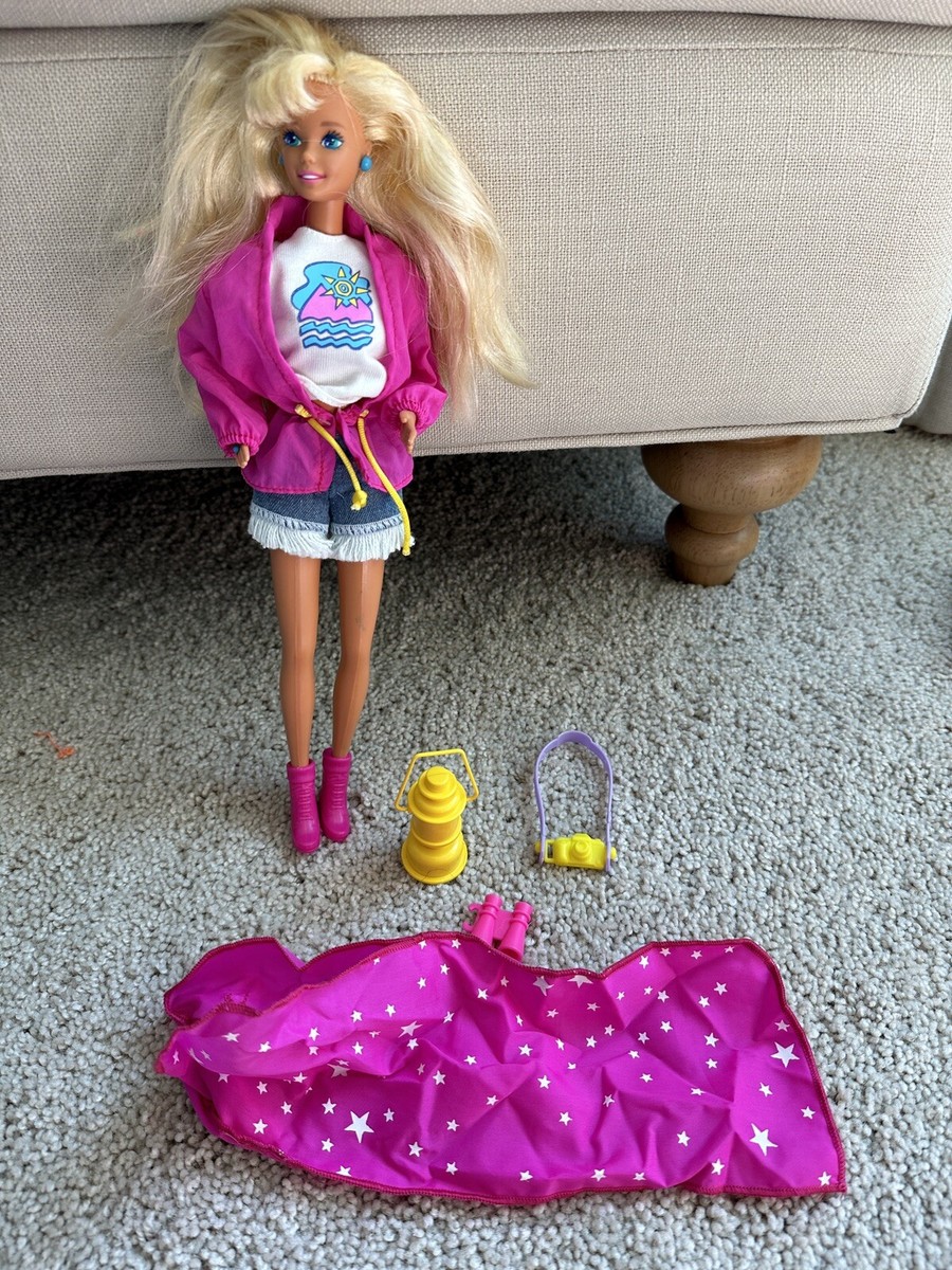 Rare camping car / remorque chevaux Mattel Barbie 1993 en