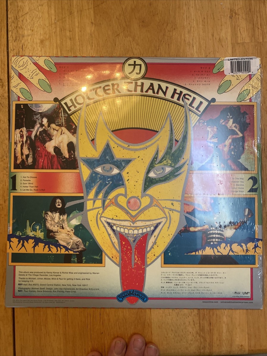 米LP Kiss Hotter Than Hell (180 Gram Vinyl) B002006901 Mercury/Ume US /00260 Hotter than Hell by Kiss (Record, 2014) for sale online | eBay