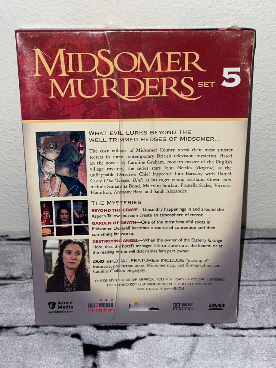 Midsomer Murders - Set 5 (DVD, 2010, 3-Disc Set) for sale online