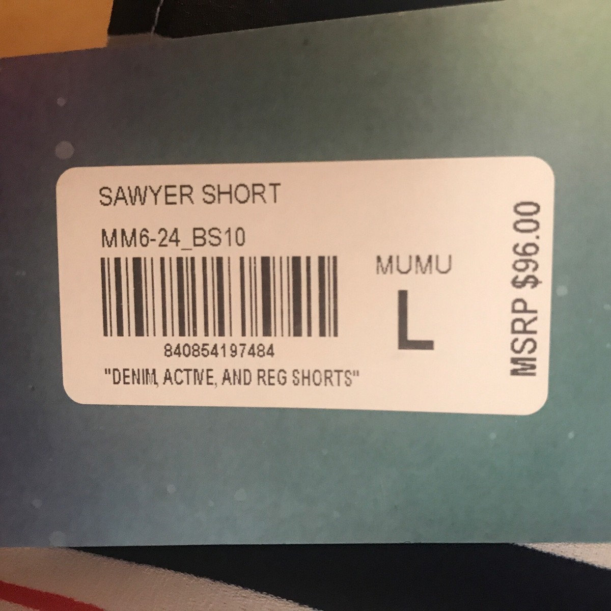 Short Femme Show Me Your Mumu - Taille S, Bleu Fleuri, Occasion Très Bon état