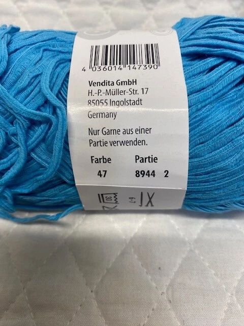 lote de 6 madejas de hilo de papaya y agujas circulares gratis Foto 3 de 4