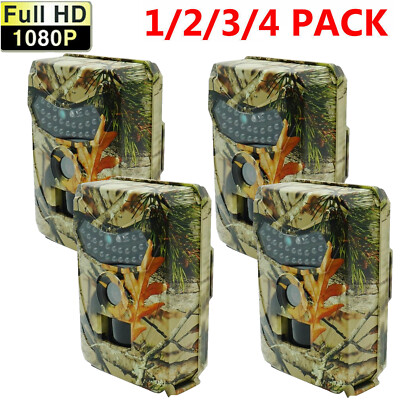 Hunting Game Trail Camera 48MP Wildlife Waterproof Cam Night
