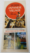 Japanese Village and Deer Park Brochure 1968 Buena Park Sika Deer Gardens