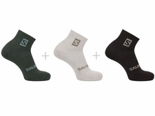 Image of Salomon Unisex Everyday Ankle Socks Pack of 3 LC2628400059 Multi M