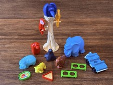Vintage 1984 Fisher-price Little People Zoo Replacement Animals Accessories Car