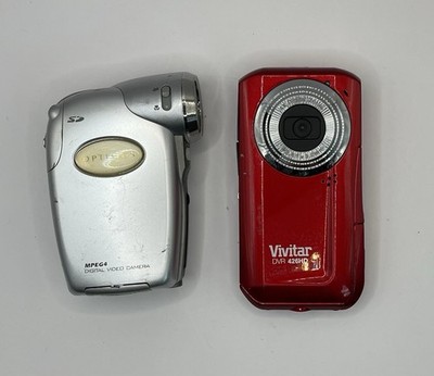 Optimus MPEG4 Digital Video Camera & Vivitar DVR 426HD Digital Video Camera,Read