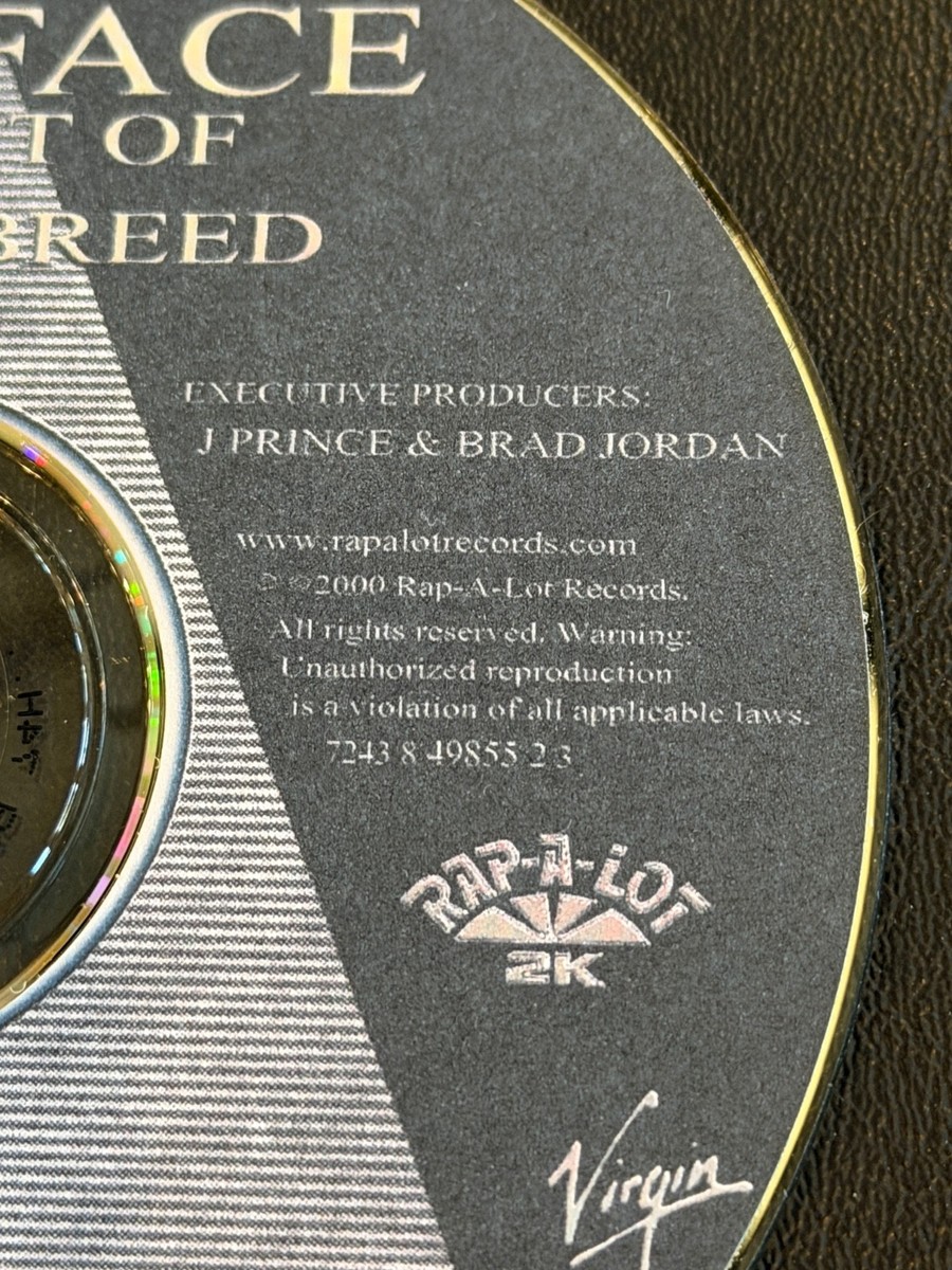 Scarface - The Last of a Dying Breed (CD 2000) Rap-A-Lot Former
