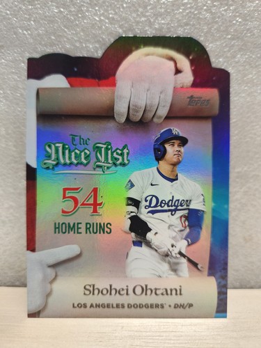 2025 Topps Holiday - Making the Nice List Shohei Ohtani #MNL-1