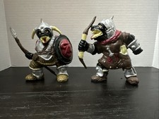 LJN AD&D Orcs of the Broken Bone Pair 1982 TSR Vintage Figures