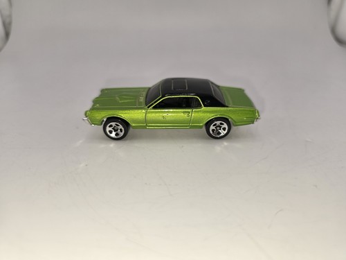 2001 Hot Wheels First Editions #29 ’68 Mercury Cougar Green/Black Roof 1:64 - Picture 3 of 6