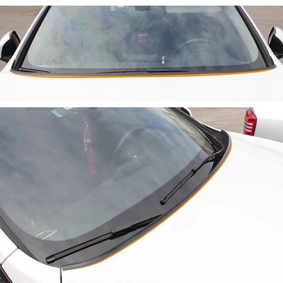 Tira de sellado de panel de goma para parabrisas delantero de auto Chevrolet de 5,9 pies moldura Foto 3 de 4